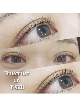 トゥルートラスト アン 下石田店(True Trust un)/初めてのラッシュリフト