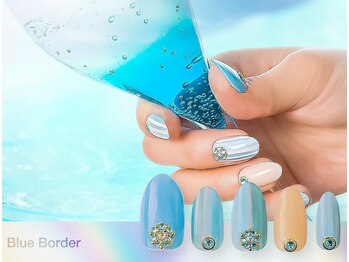 カラーズ荻窪 ネイルラウンジ(Colors Ogikubo Nail Lounge)/【Blue Boder】