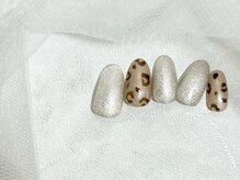 シ ベル 江坂店(Ci belle)/レオパード柄ネイル/秋ネイル