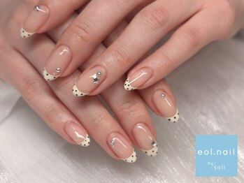 エオル(eol.)/フレンチネイル☆ドットネイル☆