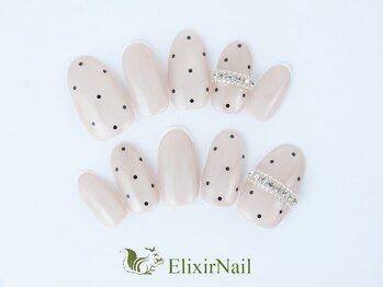 エリクサーネイル 西武新宿(Elixir Nail)/定額a シンプル/クーポン使用