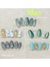 【ジェルネイル】定額トレンドネイル《シンプル/カラー1~2色》 ¥7480