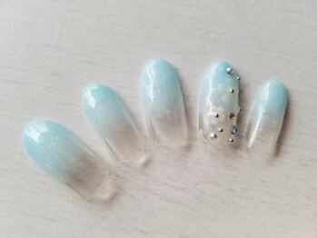 ネイルスパシェリー 金沢文庫/カラーグラデーション