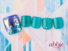 ネイルサロン アビー 宮益坂店(abbie)/ブルーニュアンス◇￥11308