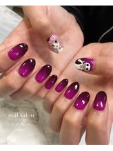 ネイルサロン アイル(nail salon i’ll)/ワンピースホロホロ痛ネイル☆