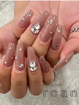 ロアンネイル(roan nail)の写真/【初回オフ無料90分やり放題￥7500】あなたのなりたい指先をかなえます☆理想のネイルをお伝えください♪