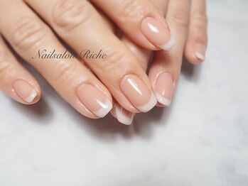 ネイルサロン リーチェ(Riche)/アイボリーフレンチ