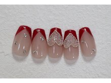 ココネイル/バレンタインネイル