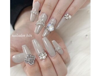 ネイルサロン ビビ(bibi)/キラキラネイル