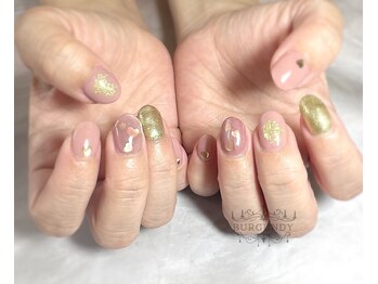 ピンク×ハートホロ