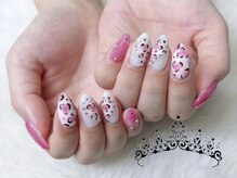ティアラネイル(TIARA NAIL)/ジェルアートつけ放題¥9000