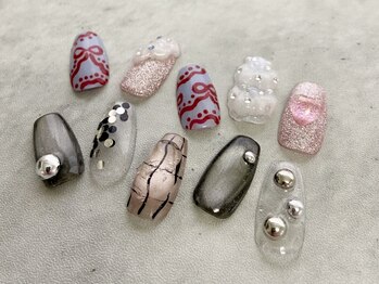 ネイル ブーマー(Nail BOOMER)の写真/[ときめくデザイン]周りと差がつくハイセンスネイルをご提供!【BOOMERデザイン★持ち込みOK(フィルイン）】