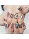 シルバーモロッカンネイル