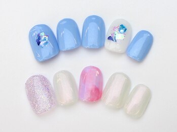 ユースタイル 新宿店(U-style)/ブルーシェルネイル