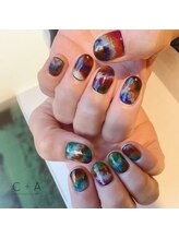 シープラスエー(C+A)/渋さのある地層アート