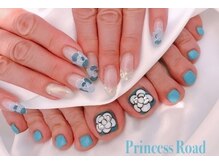 ネイルサロンアンドまつげエクステ プリンセスロード 成城(Princess Road)の雰囲気(クリスマスアート☆)