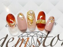 ジェムストーン(gemstone)/2023秋ネイルCコース