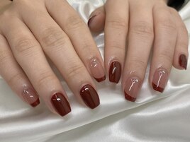 フレンチネイル/ワンカラー