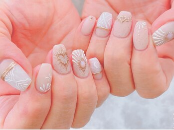 ネイルサロン シェル(Nail Salon SHELL)/bo-ho-ネイル♪