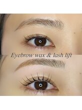 ヒュー(Hue)/まつ毛パーマ＆眉ワックス◎