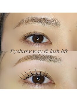 ヒュー(Hue)/まつ毛パーマ＆眉ワックス◎