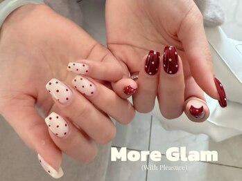 モアグラム 池袋東口店(More Glam)/ドットネイル