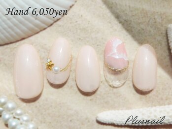 プラスネイル 北千住東口店(PLUS NAIL)/【3110】マリンネイル