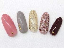 ツイードネイル