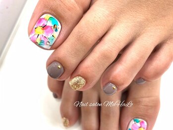 ネイルサロン マハロ(Nail salon MaHaLo)/f63新規付替オフ込☆フット¥7300