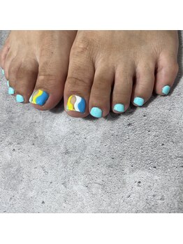 シーディーエム(cdm)/夏フットネイル