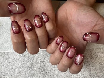 ネイルズ バイ サトヤ(nails by...3108)の写真/持ち込みアートも定額コースも個性的なデザインで“ワンランク上”の爪先へ。デザインの豊富さに定評アリ★