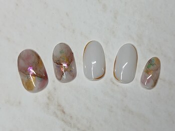 ネイルサロンアンドスクール アイビー(IVY)/インク×ニュアンス♪