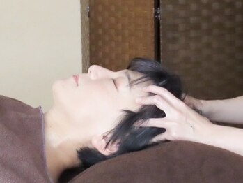 つみき(TUMIKI)の写真/【快眠&炭酸ヘッドスパ+水素吸入60分¥7000～】浅い眠り、頭の重だるさを感じる方におすすめの巡り整うケア