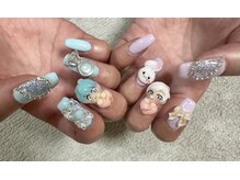 ３Dネイル☆推し活ネイル☆3Dパーツ\1200～事前予約発注♪