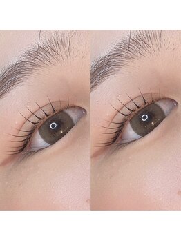 ハク 倉敷店(Haku.)/【まつ毛パーマ】中間カール