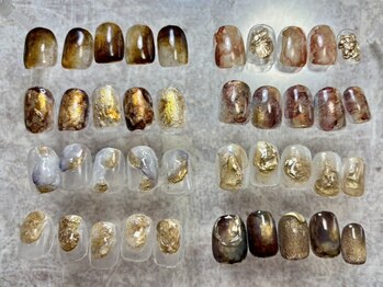 エイチオーネイル(HO.nail)の写真/当店人気☆【定額デザイン￥5500～】施術歴15年！モチ×美フォルム×スピード全てを兼ね備えた実力派Salon