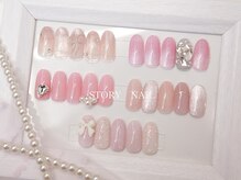 ヘアサロンアンドアイラッシュ ストーリー(Hairsalon&Eyelash STORY)の雰囲気（【ネイル】定額コース季節に合わせてデザインが変わります）