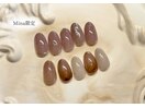 秋のニュアンスネイル