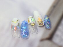 ネイルサロン ティディ(TIDY)/オーロラネイル