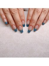 ウネルマ(UNELMA)/フレンチ★青ラメ