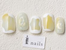 アイネイルズ 渋谷店(I nails)/もこもこニュアンス