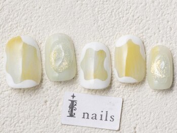 アイネイルズ 渋谷店(I nails)/もこもこニュアンス