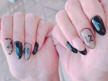 ネイルサロン シェル(Nail Salon SHELL)/シースルードットネイル♪