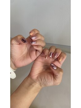 Mネイルアンドカフェ シェレステ/ピンクネイル