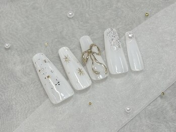 プティ アイビューティ 京橋店(peTiT eyebeauty)/リボンネイル ワンホン 韓国