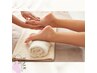 【脚集中デトックス80分】足を集中トリートメント/足ツボ/ヘッドスパ付き