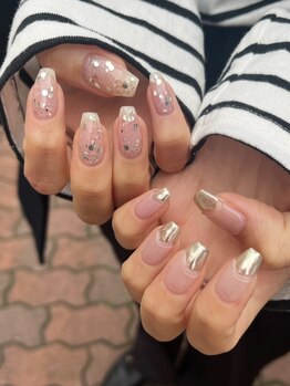 リンク(Rinc)の写真/シンプル～がっつりアートまでお任せください!個性光るデザインでハイセンスな指先を演出☆