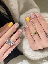 美人計ネイルサロン/シンプルデザインアートネイル