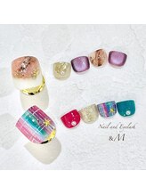 アンドエム(&M)/フットネイル 定額アートコース