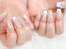 ビアンカ 銀座店(Bianca)/キラキラストーンネイル